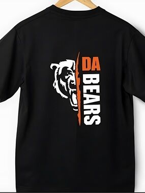 Chicago Bears Da Bears Womens Mens T-shirt Unisex